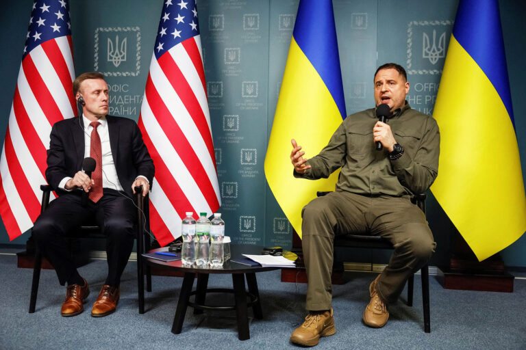 National security adviser Jake Sullivan meets with Zelenskyy as Ukraine aid stalls in Congress us polictics news