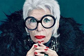 Age-defying fashion icon Iris Apfel challenges stereotypes and inspires generations.