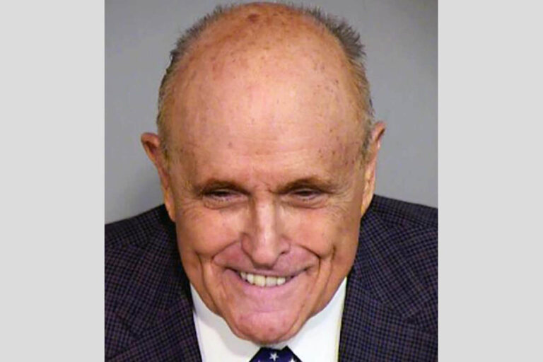 Rudy Giuliani’s mug shot released in Arizona ‘fake electors’ case us polictics news