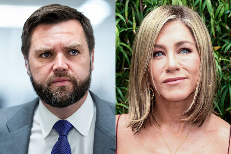 Jennifer Aniston slams JD Vance over ‘childless cat ladies’ comment from resurfaced interview us polictics news